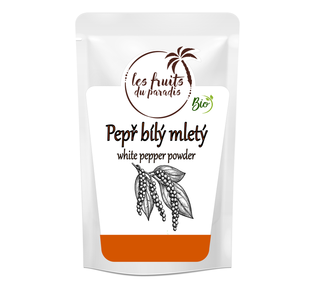 Biele korenie mleté BIO 125 g LES FRUITS DU PARADIS