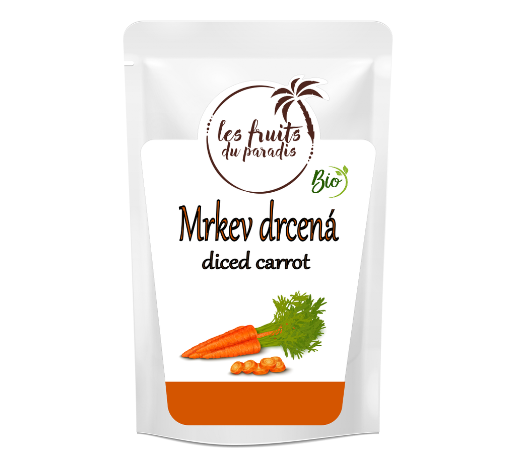 Drtená mrkva BIO 250 g LES FRUITS DU PARADIS