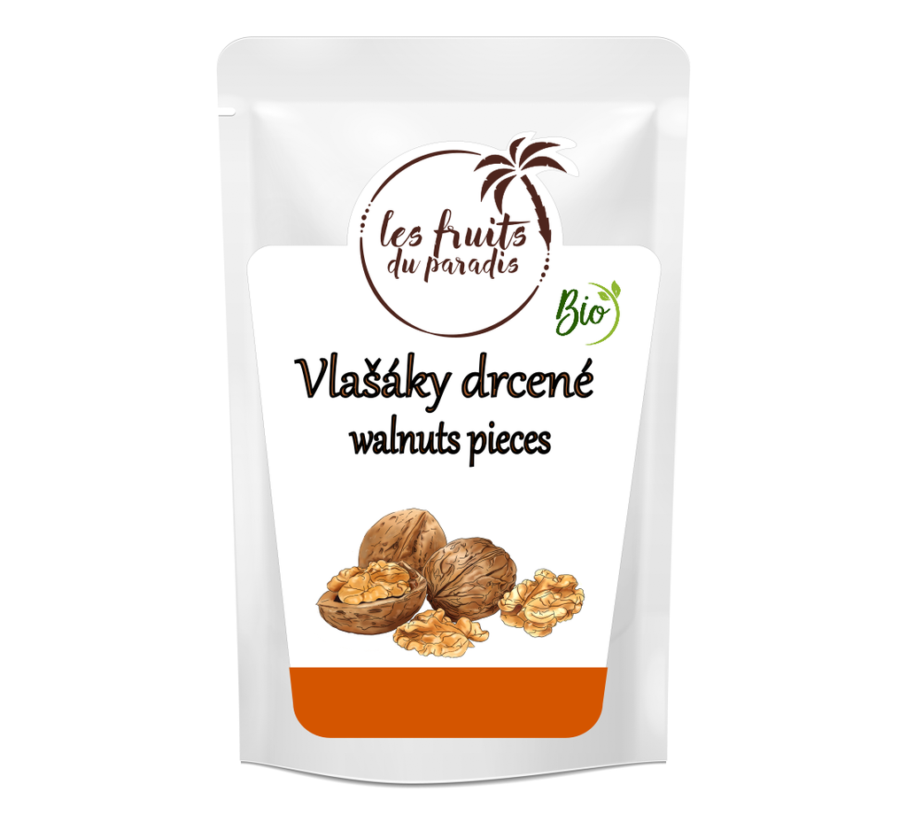 Vlašské orechy drť BIO 500 g LES FRUITS DU PARADIS