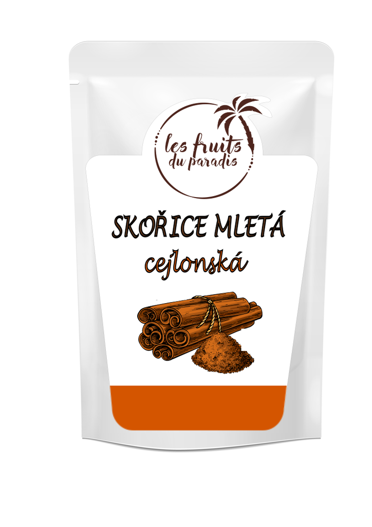 Škorica cejlónska mletá 100 g LES FRUITS DU PARADIS