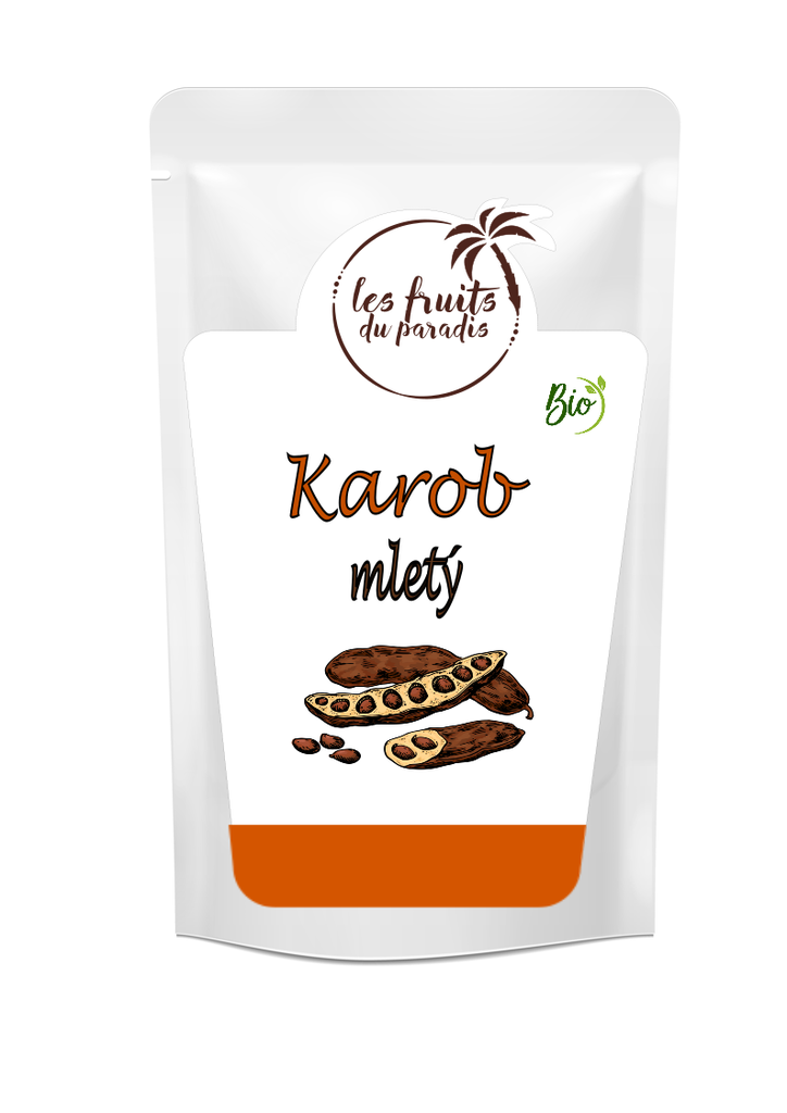 Karobový prášok BIO 200 g LES FRUITS DU PARADIS