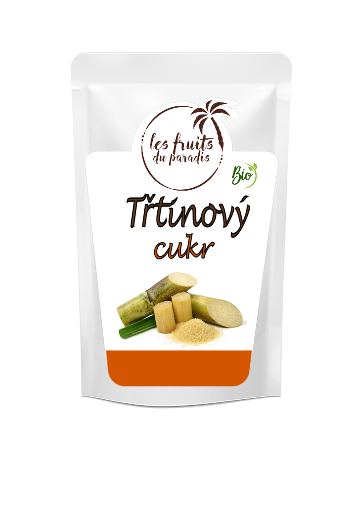 Trstinový cukor prírodný RAW BIO 1 kg LES FRUITS DU PARADIS