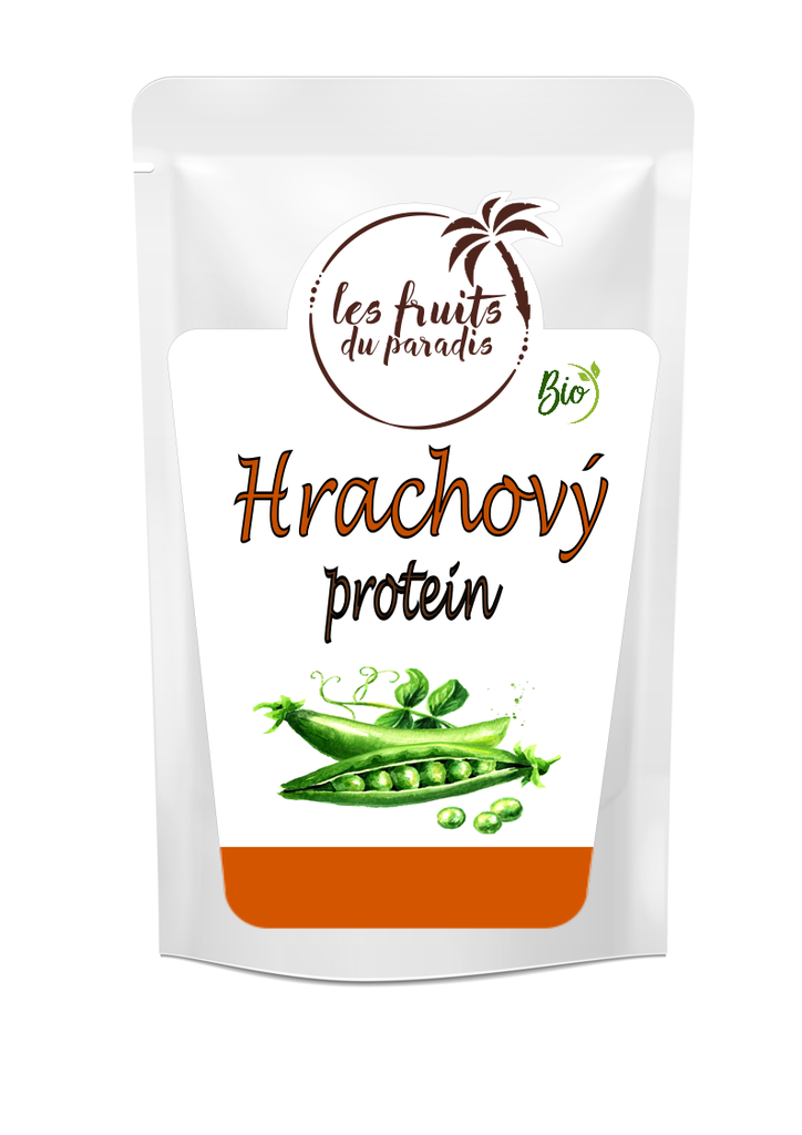 Hrachový proteín 80 % BIO 1 kg LES FRUITS DU PARADIS