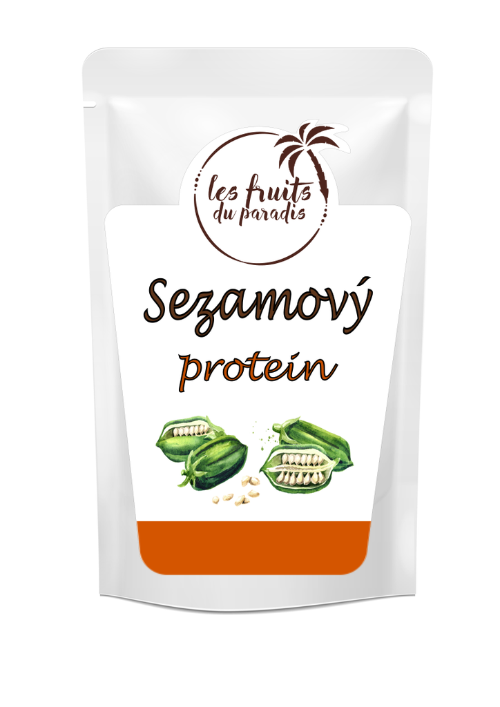 Sezamový proteín 200 g LES FRUITS DU PARADIS