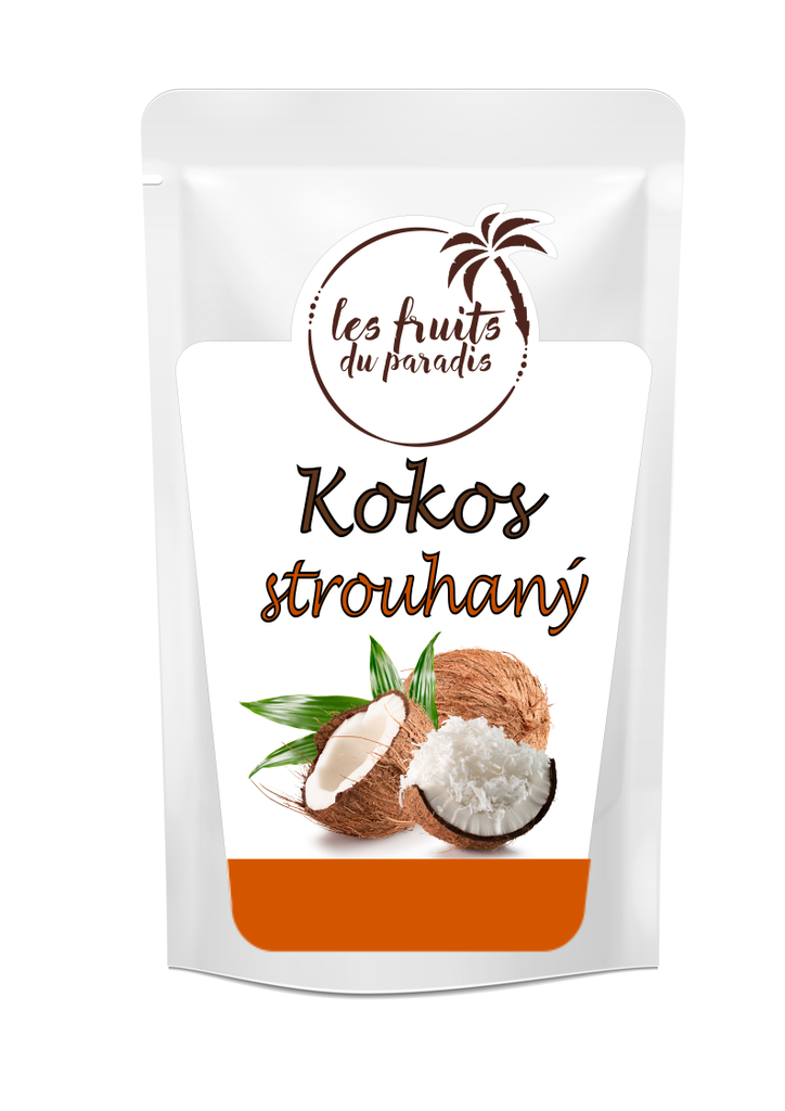 Strúhaný odtučnený kokos 200 g LES FRUITS DU PARADIS