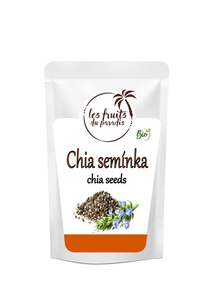 Chia semienka Bio 1 kg LES FRUITS DU PARADIS