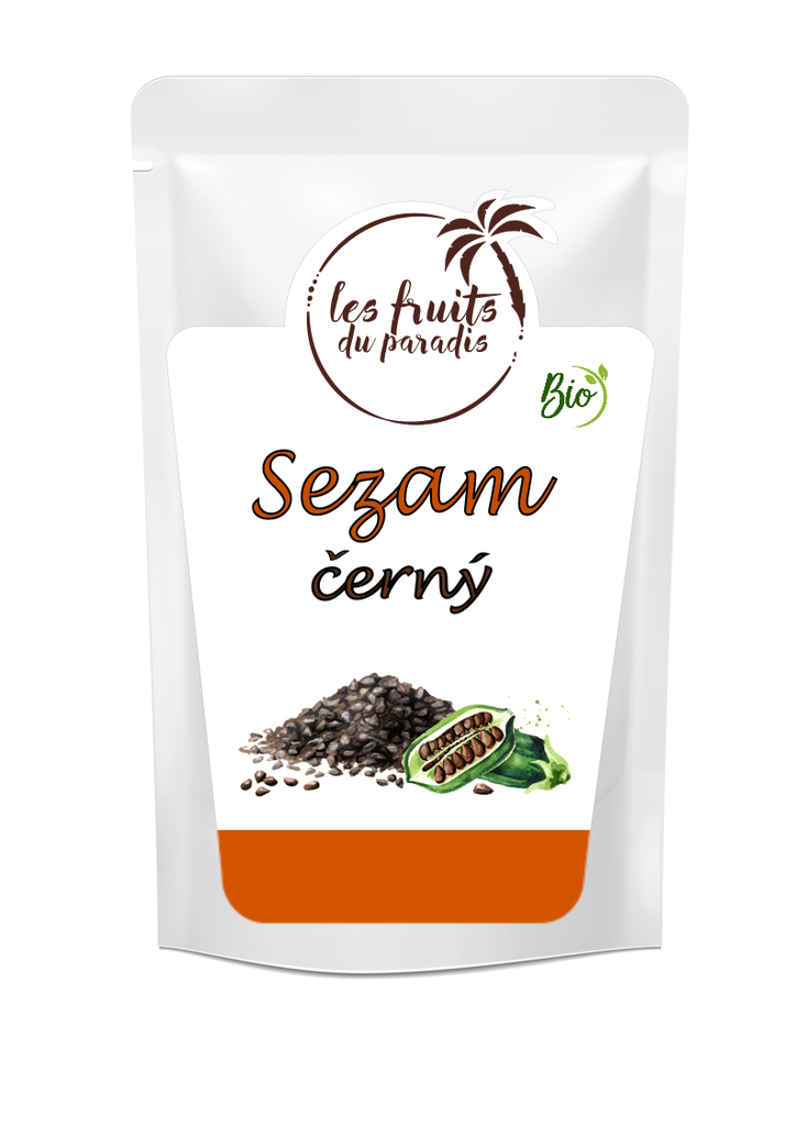 Sezam čierny BIO 1 kg LES FRUITS DU PARADIS