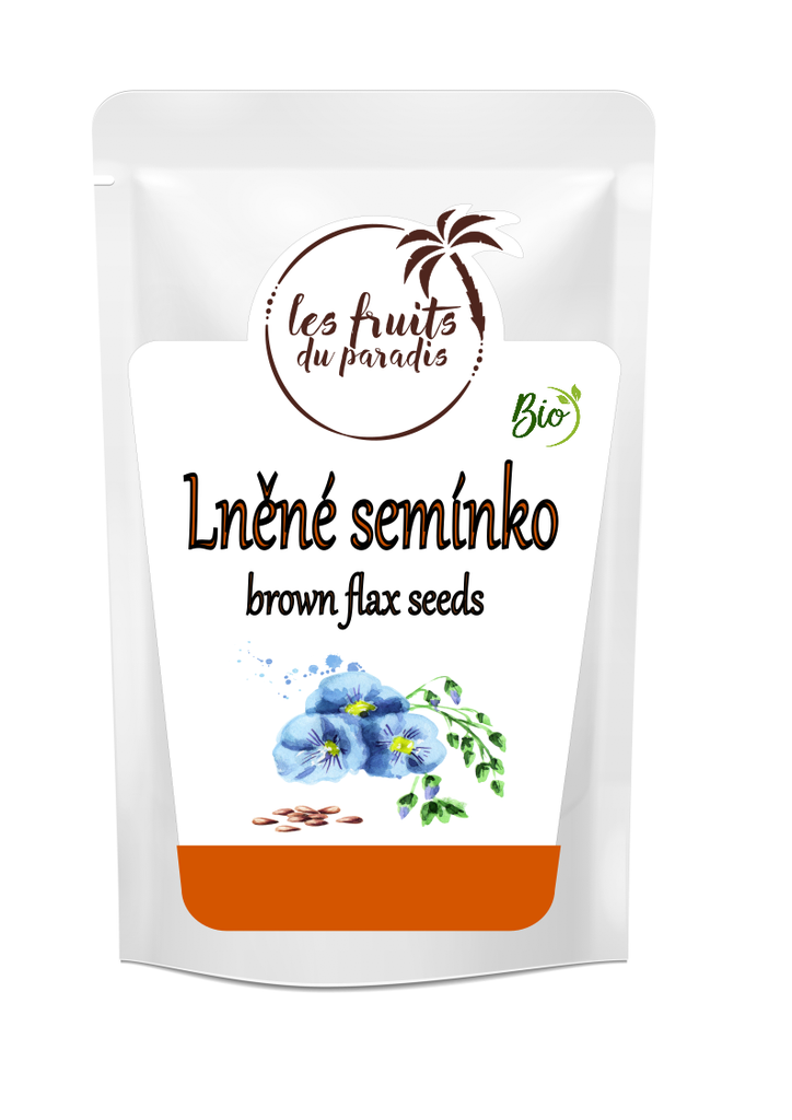 Hnedé ľanové semienko BIO 200 g LES FRUITS DU PARADIS