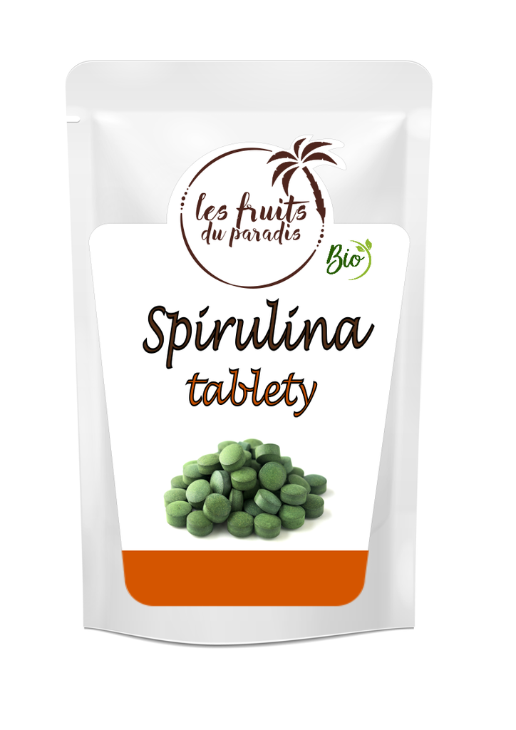 Spirulina tablety 500 mg BIO 250 g LES FRUITS DU PARADIS