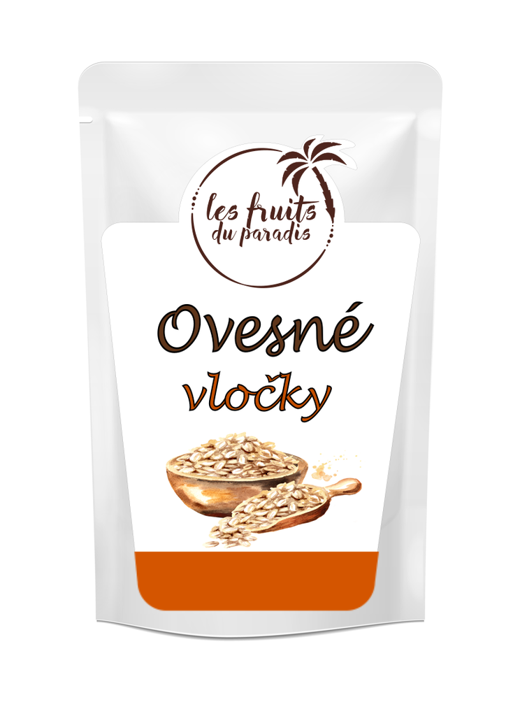 Ovsenné vločky bezlepkové 500 g LES FRUITS DU PARADIS