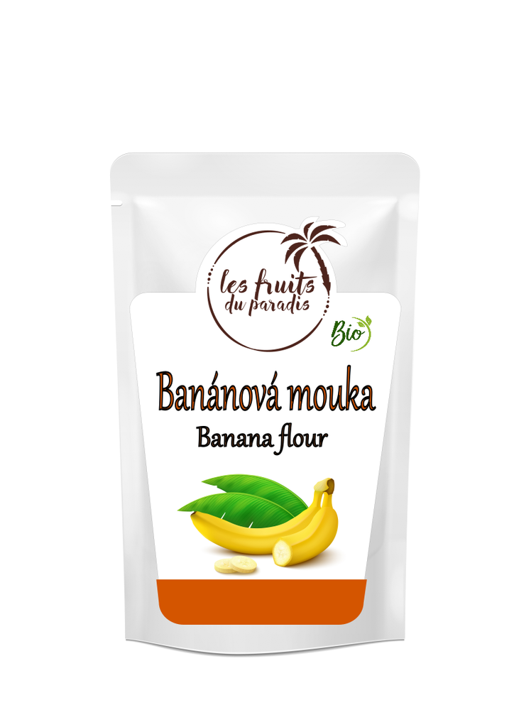 Banánová múka - sladký prášok BIO 500 g LES FRUITS DU PARADIS