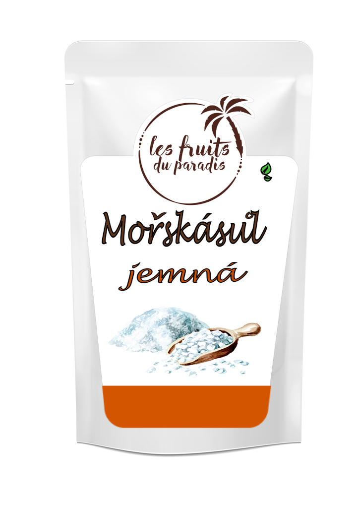 Morská soľ jemná 500 g LES FRUITS DU PARADIS