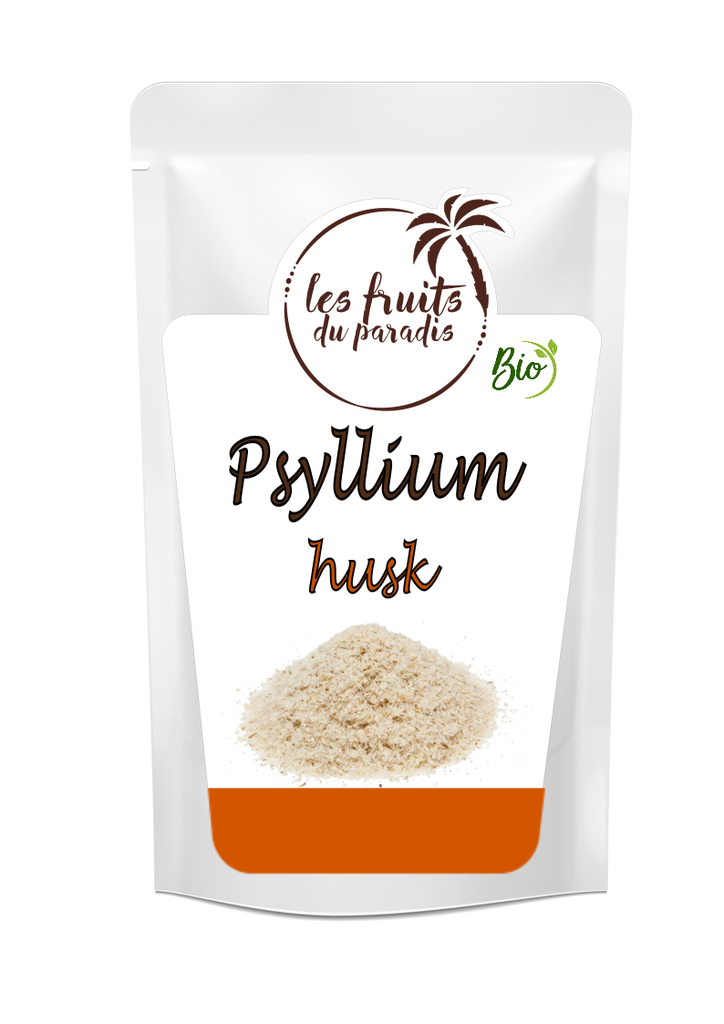Psyllium Husk- Skorocel indický Bio 200 g LES FRUITS DU PARADIS