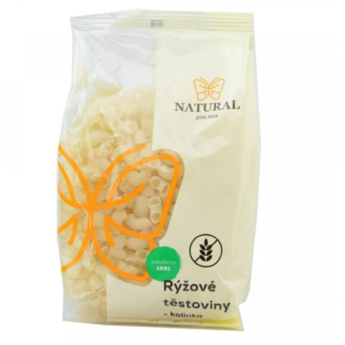 Natural Jihlava Cestoviny ryžové bez lepku - kolienka 300g  Natural 300 g NATURAL JIHLAVA
