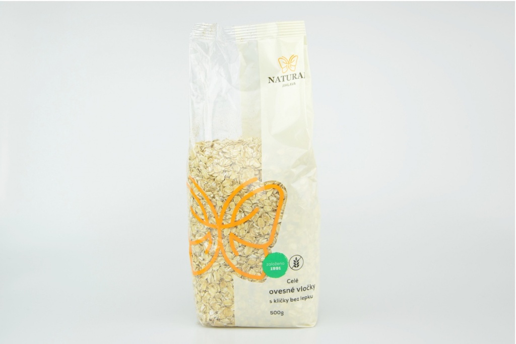 Ovesné vločky s klíčky bez lepku 500g  Natural 500 g