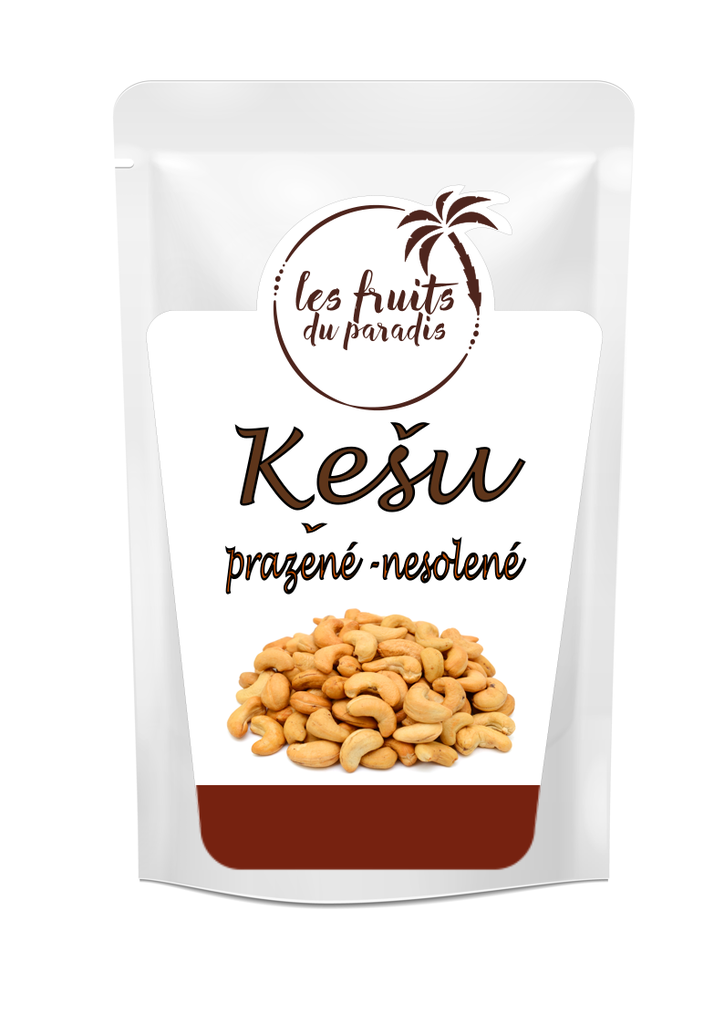 Kešu orechy pražené nesolené 200 g LES FRUITS DU PARADIS