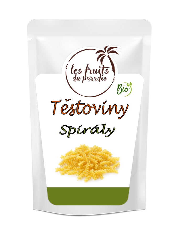 Cestovinové špirály BIO 1 kg LES FRUITS DU PARADIS