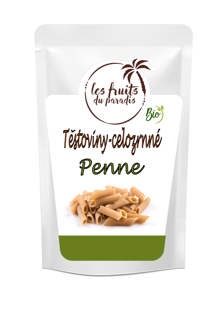 Cestoviny Penne celozrnné BIO 500 g LES FRUITS DU PARADIS