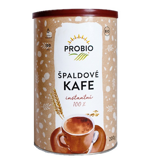 Špaldová instantná káva BIO 200 g PROBIO