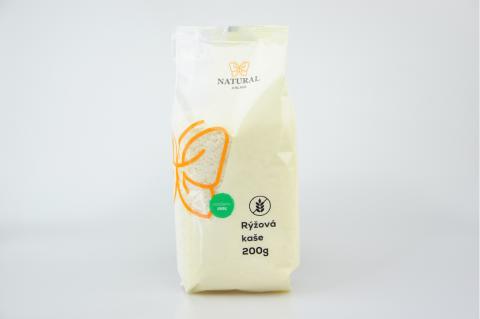Ryžová kaša 200 g NATURAL JIHLAVA