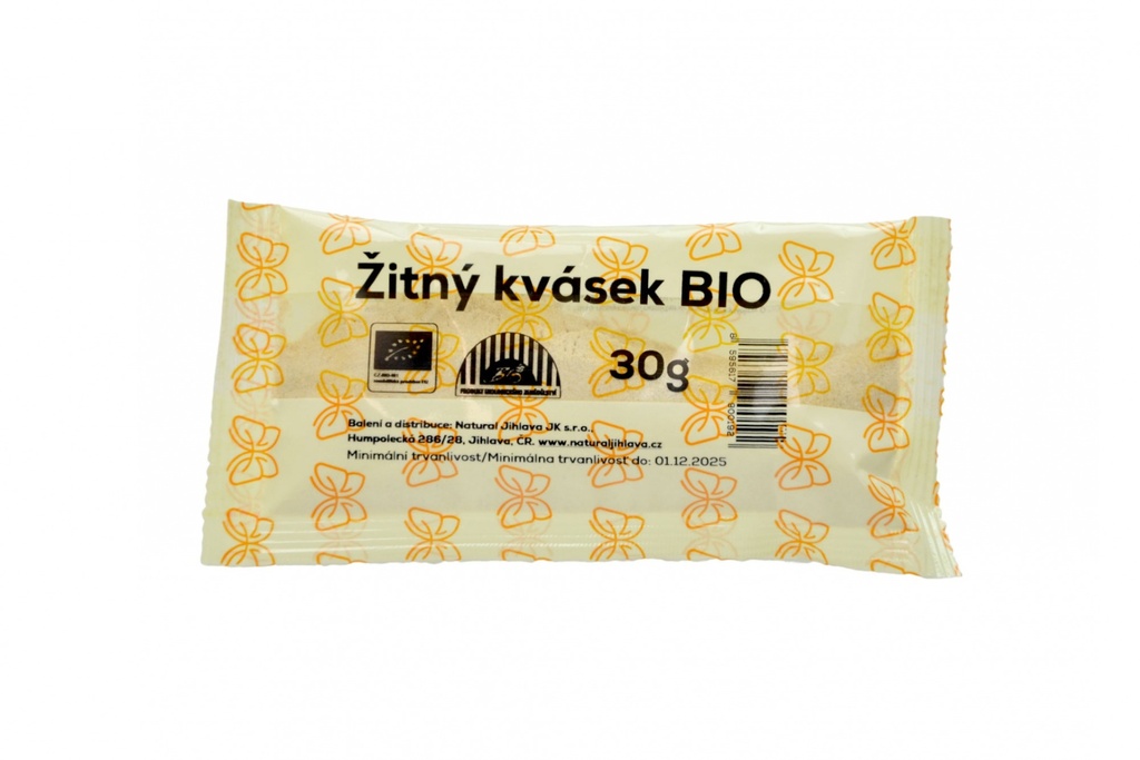Ražný kvások BIO 30 g NATURAL JIHLAVA