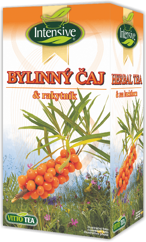 INTENSIVE RAKYTNÍK BYLINKOVÝ ČAJ 30g VITTO TEA 30 g VITTO TEA