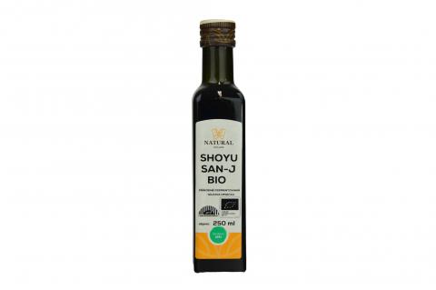 SHOYU SAN-J omáčka  250ml BIO NATURAL JIHLAVA