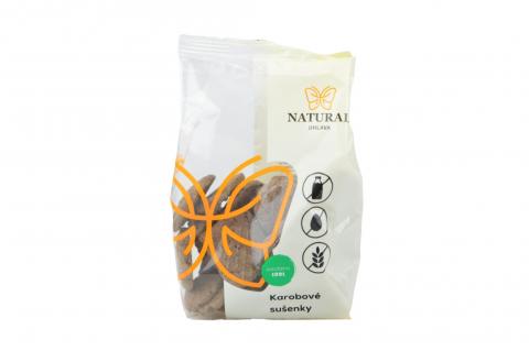 Karobové bezlepkové sušienky 150 g NATURAL JIHLAVA