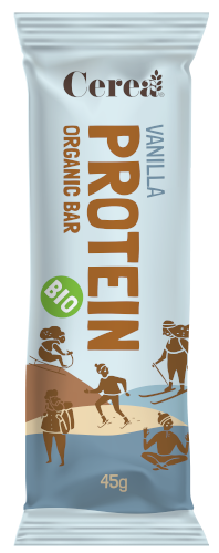 Proteínová tyčinka Bio Vanilla 45 g CEREA