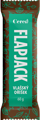 Flapjack vlašský orech bez lepku 60 g CEREA