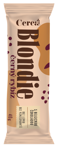 Blondie tyčinka čierne ríbezle gluten free Cerea 40 g CEREA
