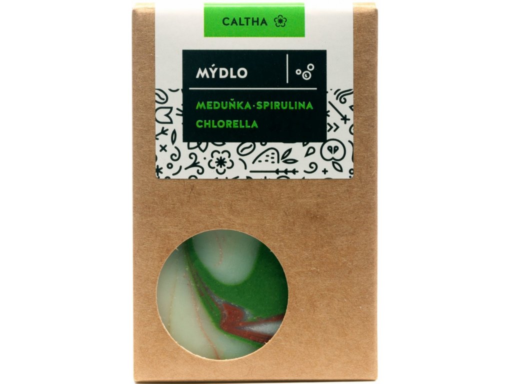Mydlo Medovka lekárska, spirulina a chlorella 100 g CALTHA CALTHA