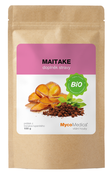 Maitake prášok BIO 100 g MYCOMEDICA