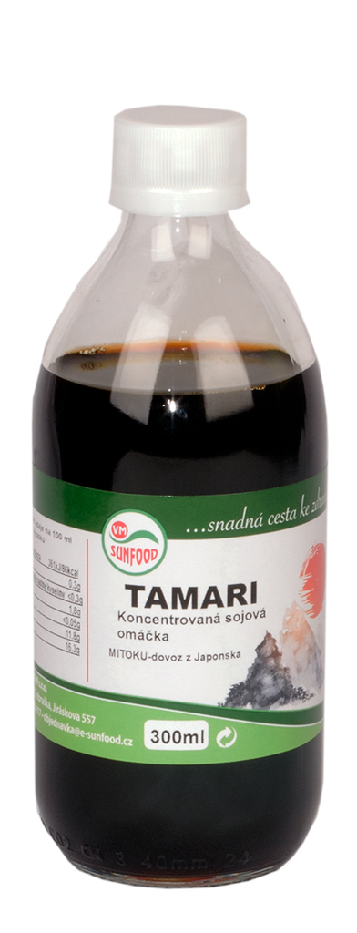Tamari - sójová omáčka 300 ml , Sunfood SUNFOOD
