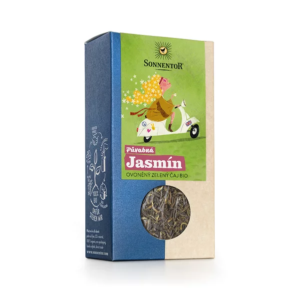 Zelený čaj - jasmínový sypaný BIO 100 g SONNENTOR