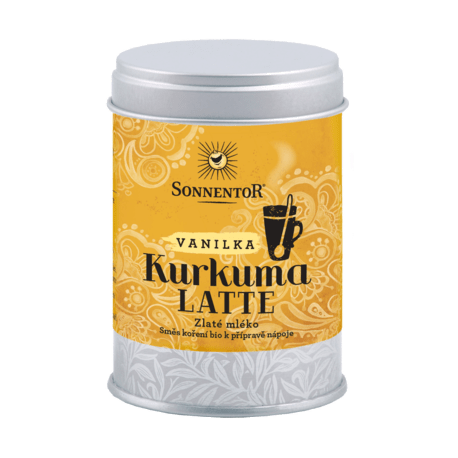 Kurkuma Latte-vanilková zmes korenia BIO 60 g SONNENTOR