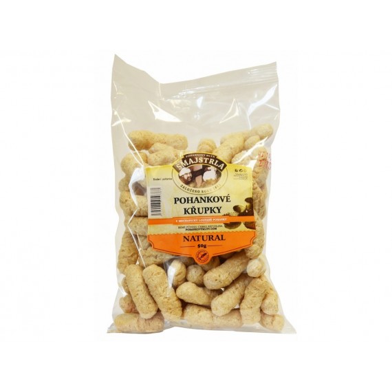 Pohánkové chrumky - prírodné 50 g ŠMAJSTRLA