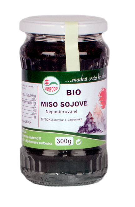 Miso sójové Bio 300g SUNFOOD 300 g SUNFOOD