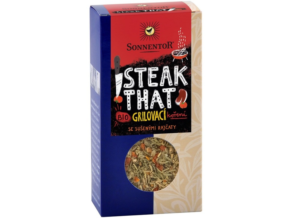 Steak That - Organické grilovacie korenie na steaky 50 g SONNENTOR