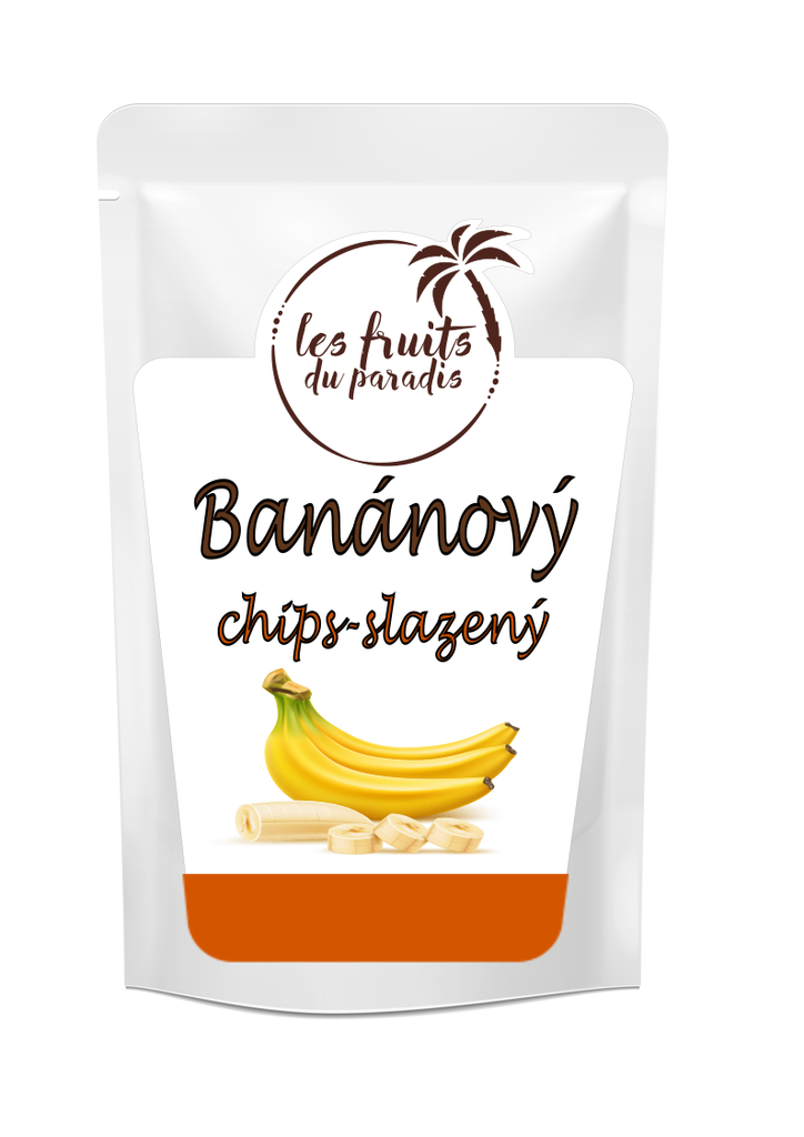 Sladené banánové lupienky BIO 1 kg LES FRUITS DU PARADIS