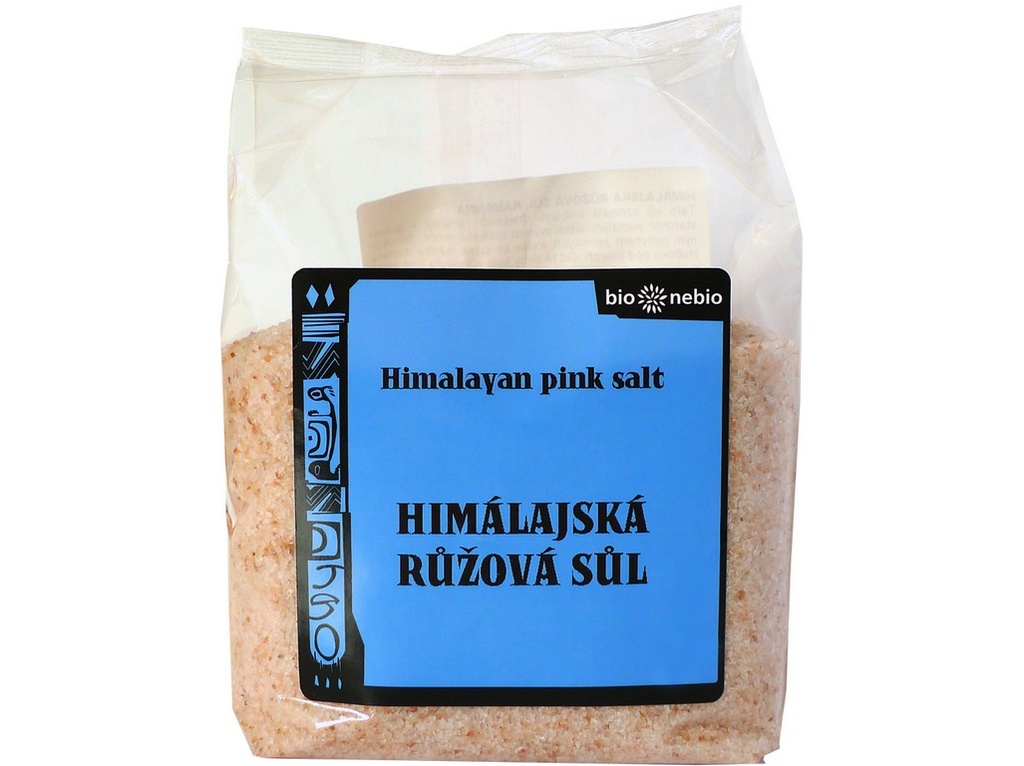 Himalájska ružová soľ  BIO NEBIO 500 g BIO NEBIO