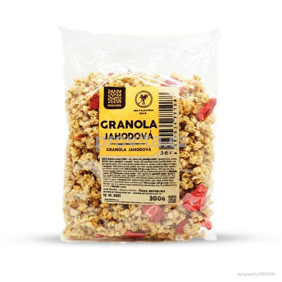 Granola jahoda 300 g PROVITA
