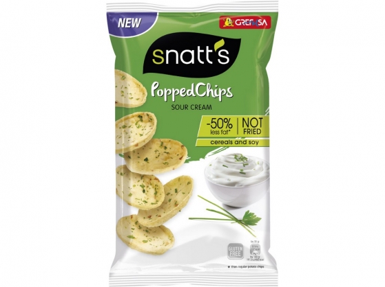 SNATT´S CHIPSY KYSLÁ SMOTANA+CIBULKA 75 g SNATT´S