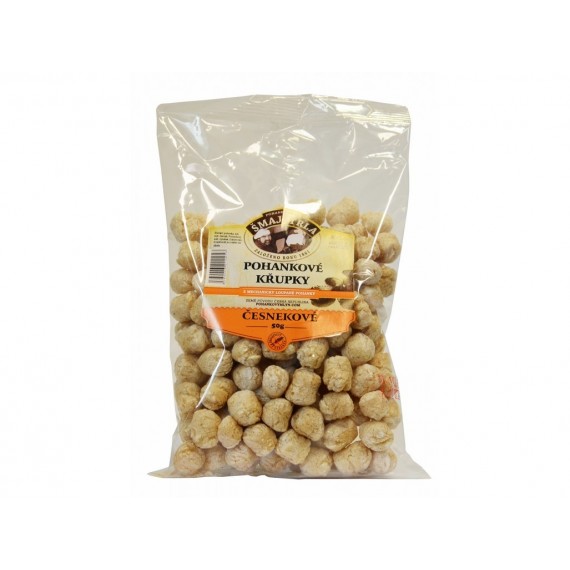 Pohánkové chrumky cesnakové 50 g ŠMAJSTRLA