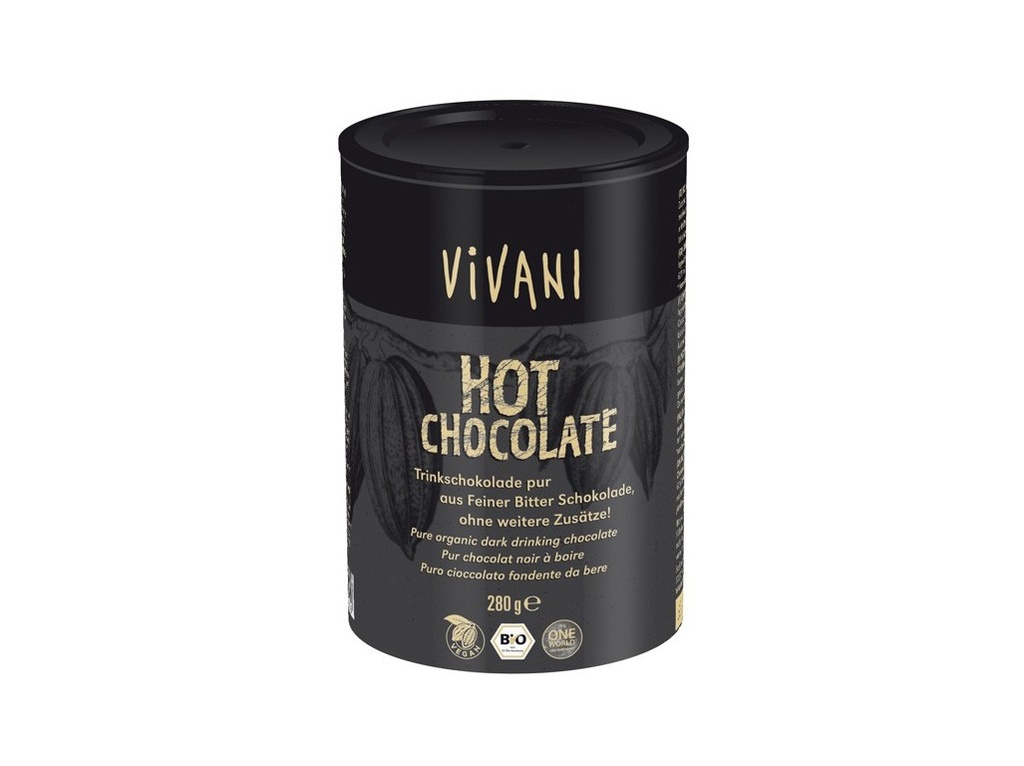 Pravá horká čokoláda v bio kvalite 280g Vivani 280 g VIVANI