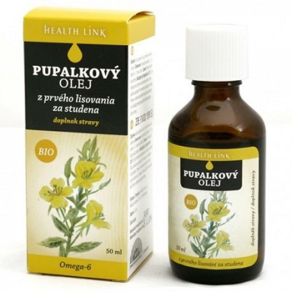 Púpalkový olej panenský BIO 50 ml HEALTH LINK