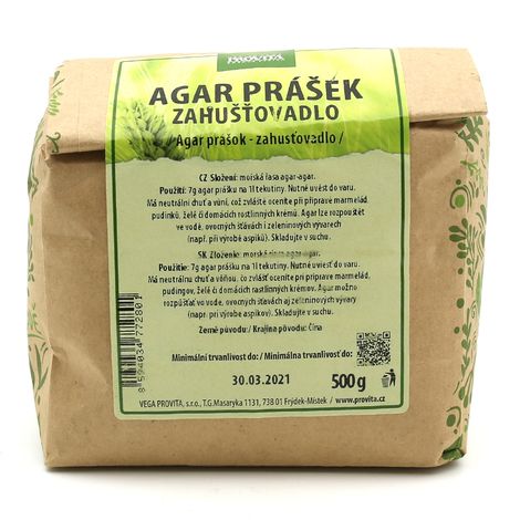 Agar 500 g PROVITA