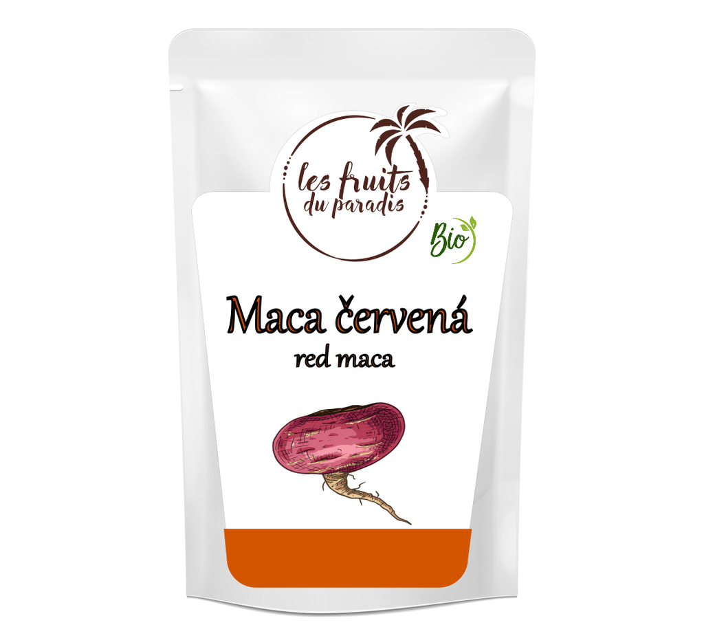 Maca červená prášok BIO 500 g LES FRUITS DU PARADIS