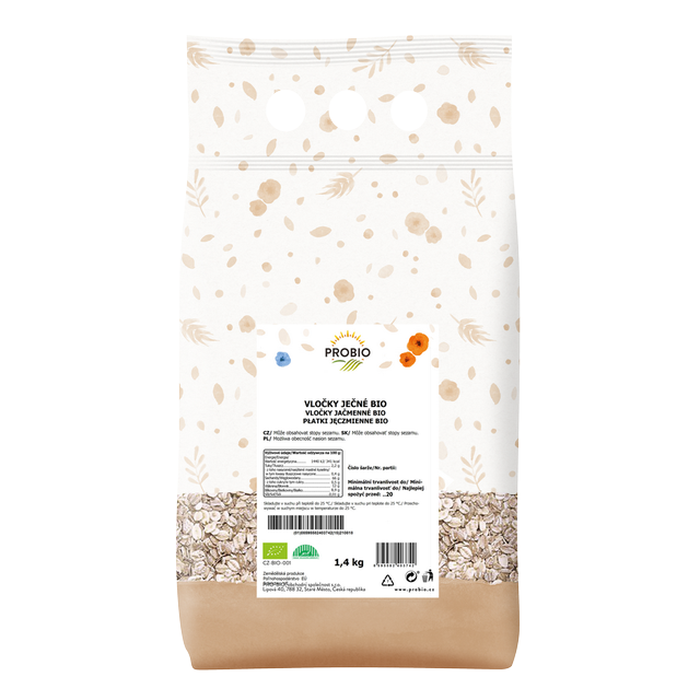 GASTRO - Jačmenné vločky  BIO 1.4 kg PROBIO