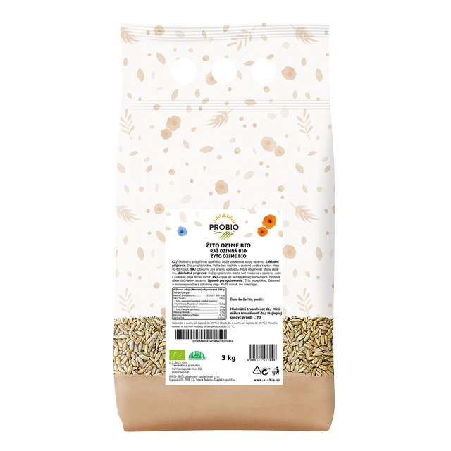 GASTRO - Raž ozimná 3 kg BIO PROBIO
